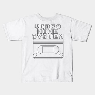 Video Home System (VHS) Kids T-Shirt